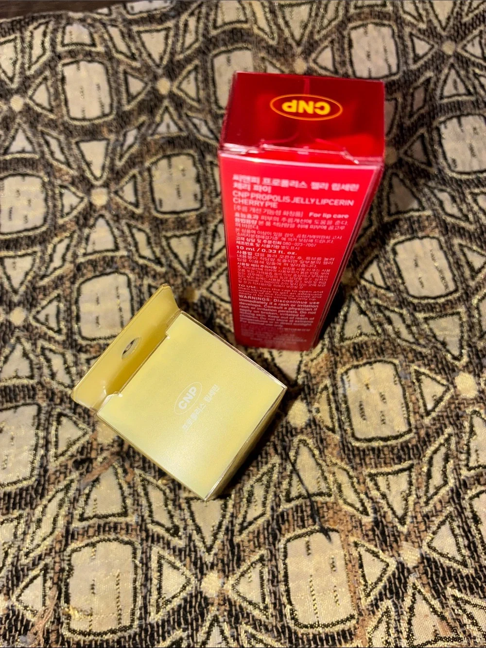 CNP Laboratory Propolis Jelly Lipcerin Set - Red & Gold Packaging